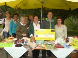 Scheckübergabe - 2015